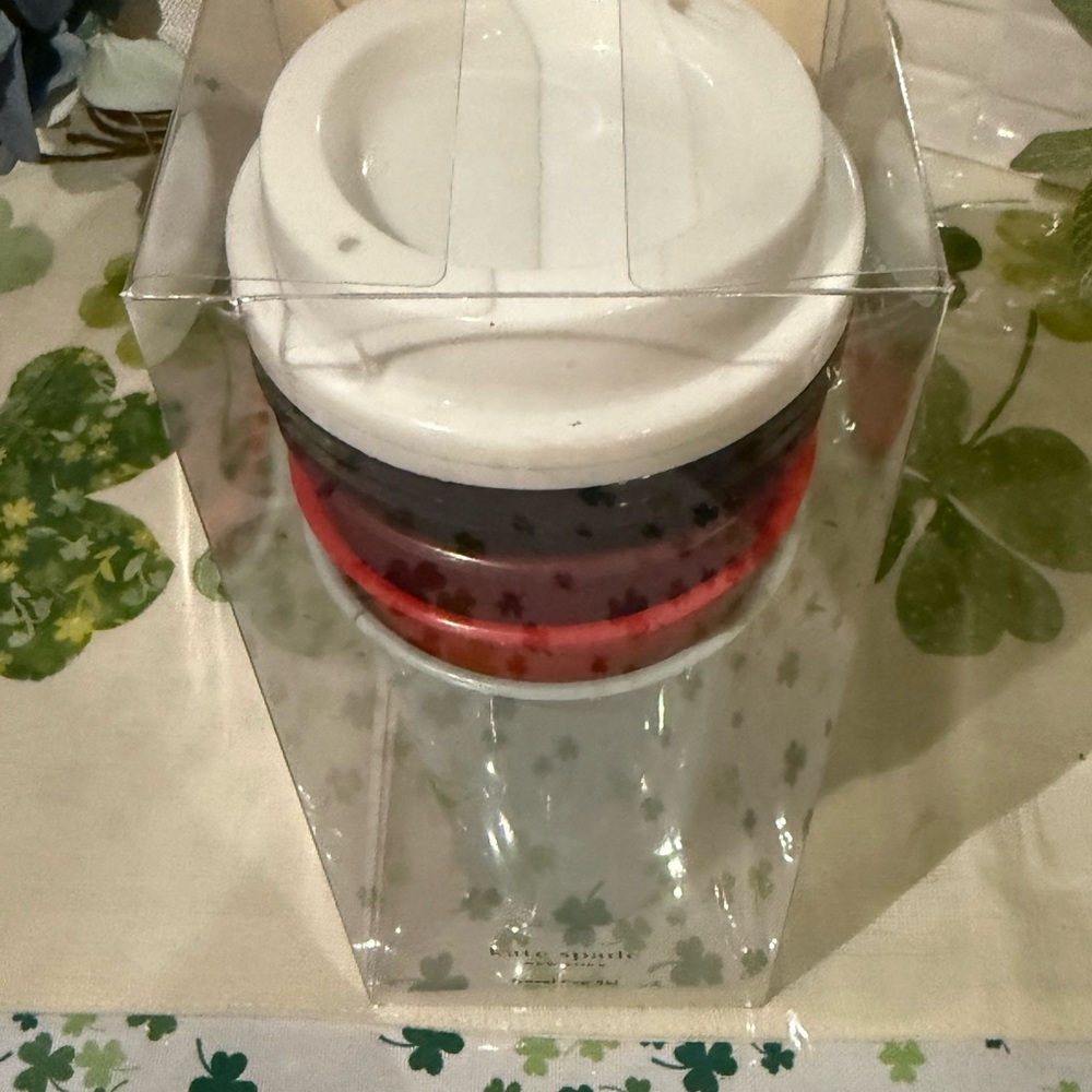kate spade Multicolor Reusable Travel Cup Set of 4 - Picture 5 of 5